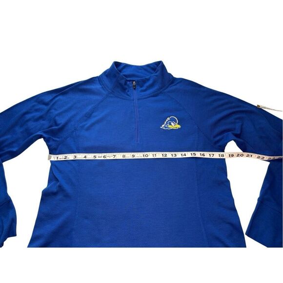 Colosseum University of Delaware royal blue 1/4 zip lightweight pullover - XL - Picture 5 of 6